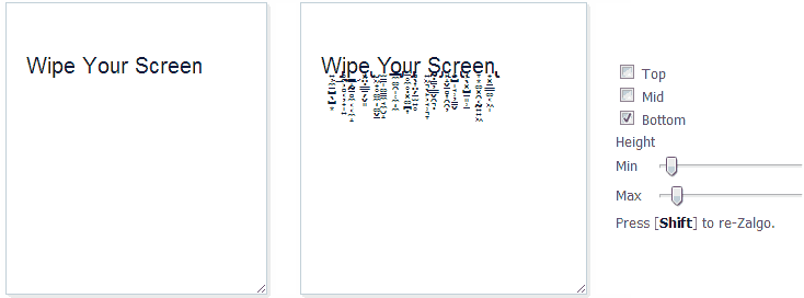 People Their Screen on Facebook With Text Generator